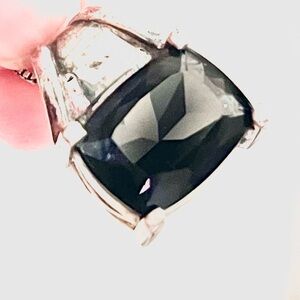 925 Silver Amethyst 5.60ct Pendant Necklace N099